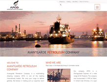 Tablet Screenshot of apcouae.com